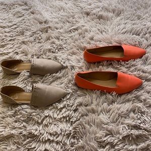 Size 7 flats.